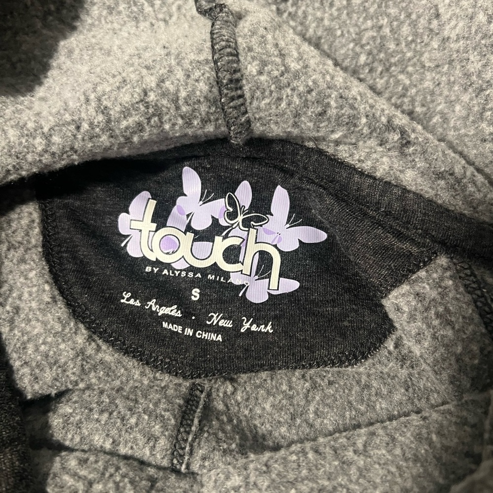 Touch by Alyssa Milano Black Super Bowl LII Hoodie - Picture 3 of 3